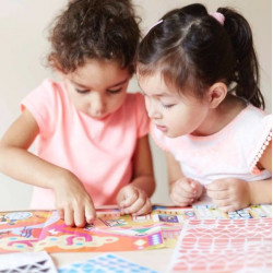 Poster + 520 gommettes - Les Lettres A/Z