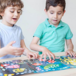 Poster + 520 gommettes - Les Lettres A/Z