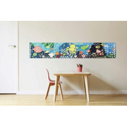 Poster et 750 gommettes - Aquarium
