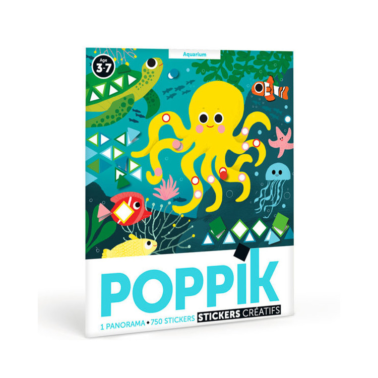 Poster et 750 gommettes - Aquarium Poster et 750 gommettes - Aquarium