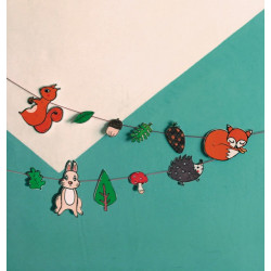 Kit Guirlande - Promenade en forêt