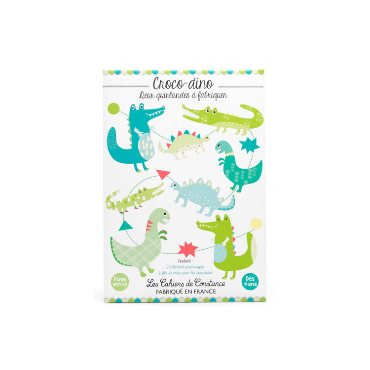 Kit Guirlande - Croco-Dinos Kit Guirlande - Croco-Dinos
