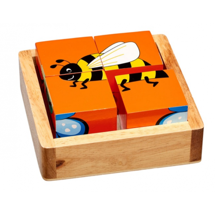 4 - Cubes en bois