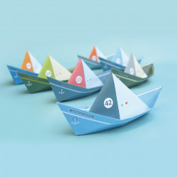 Maquettes en papier - Bateaux flottants