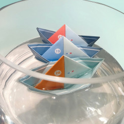 Maquettes en papier - Bateaux flottants