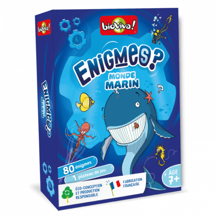 Enigmes -Monde marin - 7+ Enigmes -Monde marin - 7+