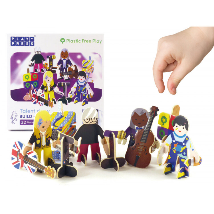 Set de 4 perso - Incroyables talents Set de 4 perso - Incroyables talents