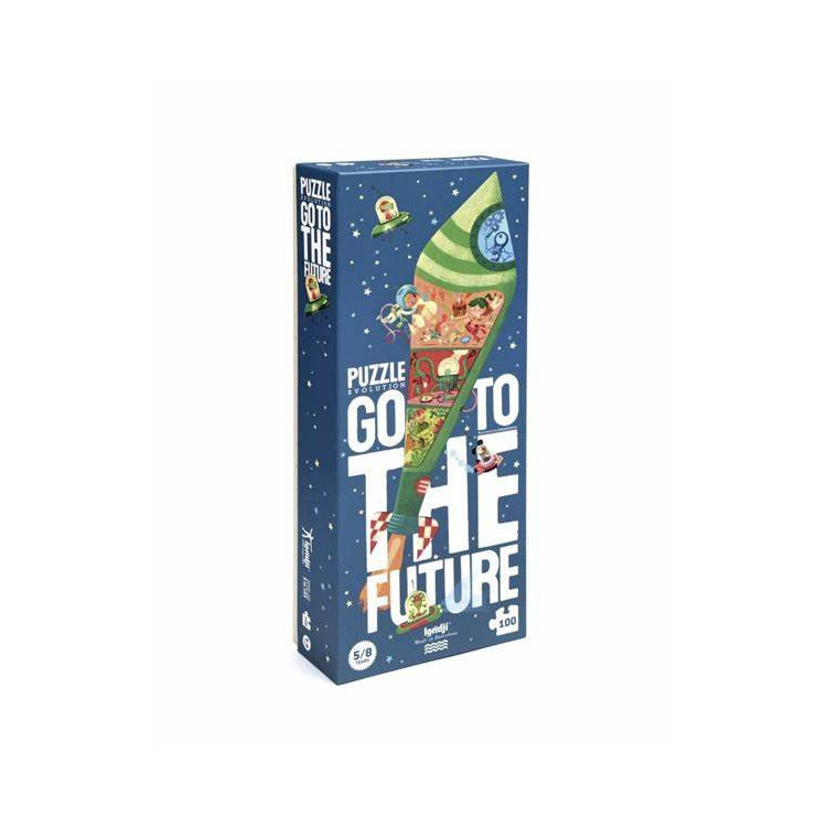 Puzzle 100 pièces - Go to the future