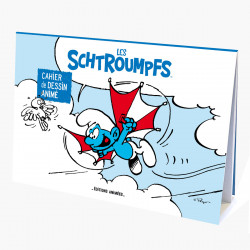 Cahier de dessins animés - Schtroumpfs