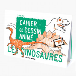 Cahier de dessins animés - Dinosaures