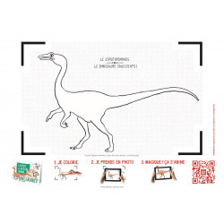 Cahier de dessins animés - Dinosaures