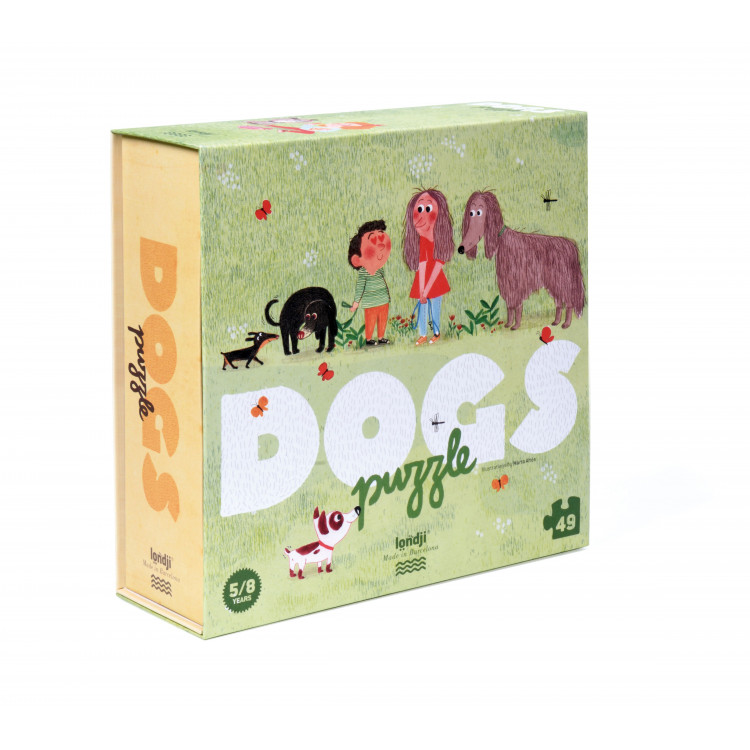 Puzzle 49 pièces - Les chiens Puzzle 49 pièces - Les chiens