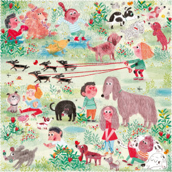 Puzzle 49 pièces - Les chiens