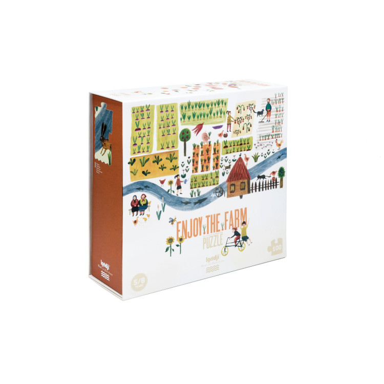 Puzzle 100 pièces - Enjoy the Farm Puzzle 100 pièces - Enjoy the Farm