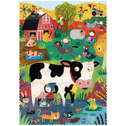 Puzzle de voyage 24 pièces - My little farm