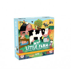 Puzzle de voyage 24 pièces - My little farm