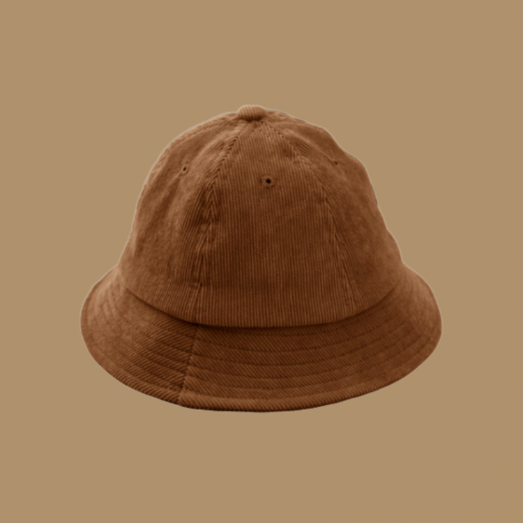 Chapeau rond côtelé - Coton GOTS Chapeau rond côtelé - Coton GOTS