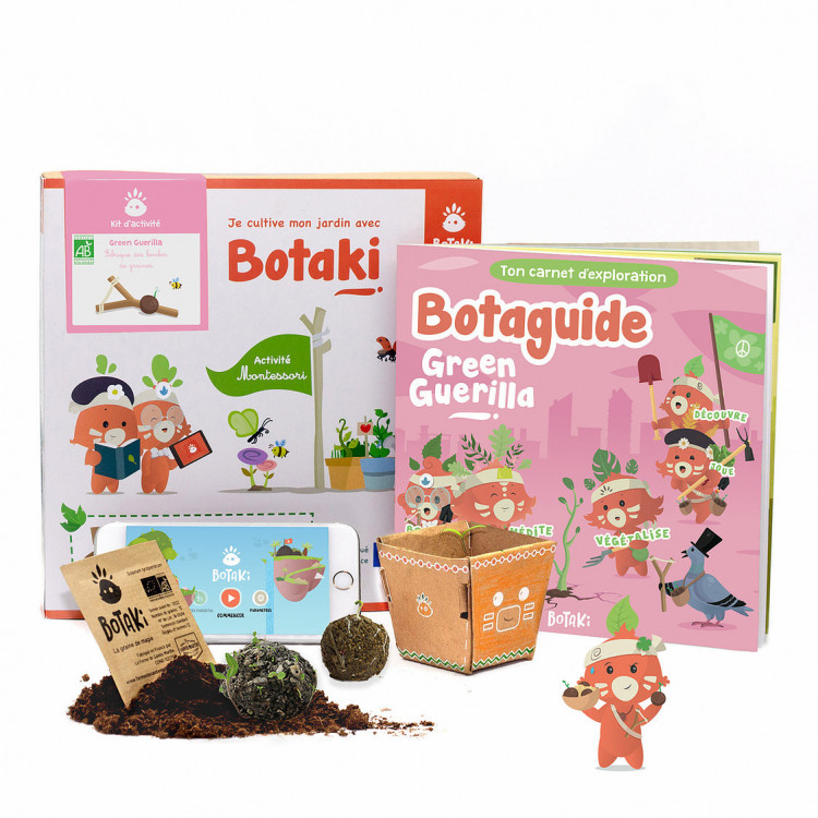 Kit Green Guérilla - Fabrique des bombes de graines Kit Green Guérilla - Fabrique des bombes de graines