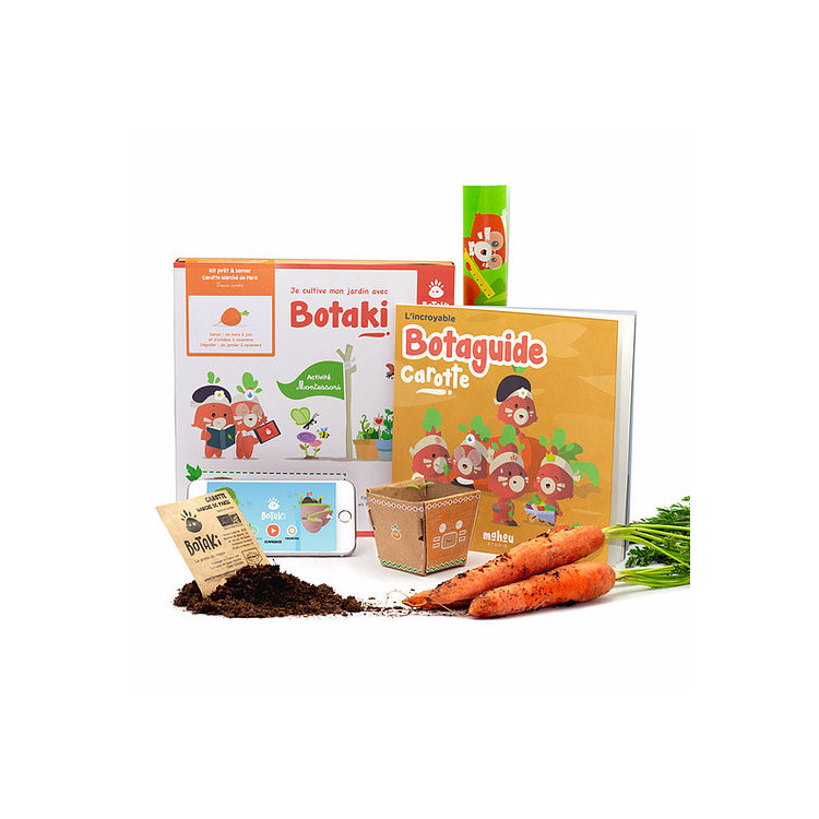 BOTAKI - Kit prêt à semer Carotte BOTAKI - Kit prêt à semer Carotte