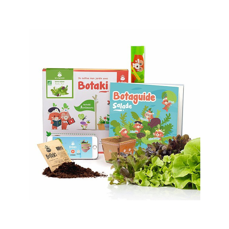 Botaki Kit prêt à semer - Salade Botaki Kit prêt à semer - Salade