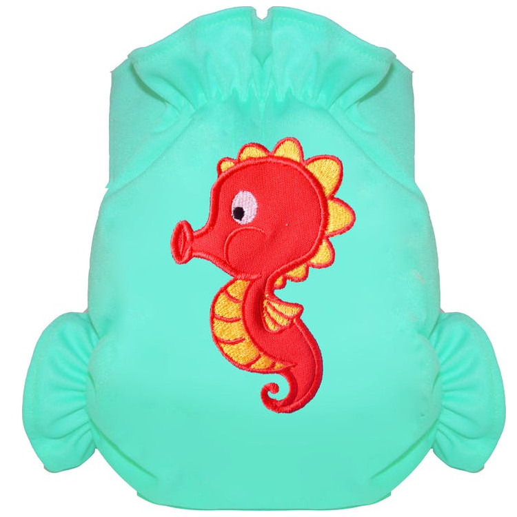 Maillot de bain couche - Hippocampe Maillot de bain couche - Hippocampe