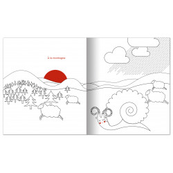Raymond rêve en couleurs - Cahier de coloriage d'Anne Crausaz