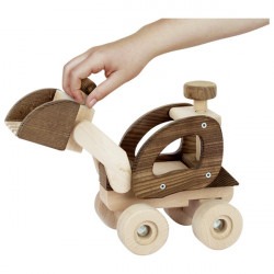 Chargeur en bois naturel, Goki Nature