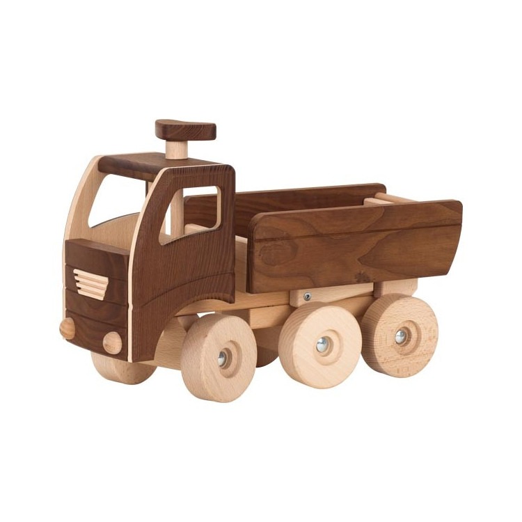 Camion-benne en bois naturel, Goki Nature Camion-benne en bois naturel, Goki Nature
