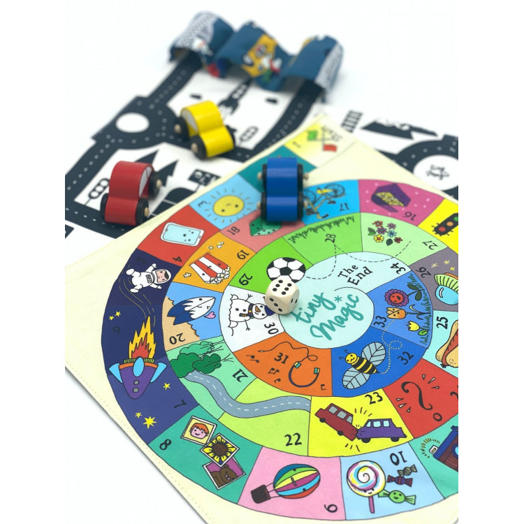 Tapis de jeu nomade - Jeu de dés Tapis de jeu nomade - Jeu de dés