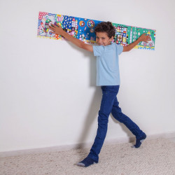 Poster et 520 gommettes - Art moderne