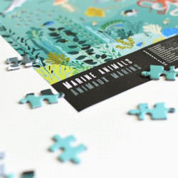Puzzle éducatif 500 pièces - Océans
