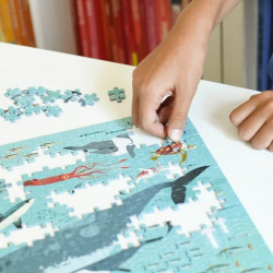 Puzzle éducatif 500 pièces - Océans