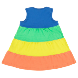 Haleiwa Robe d'été Multicolore jersey de coton bio