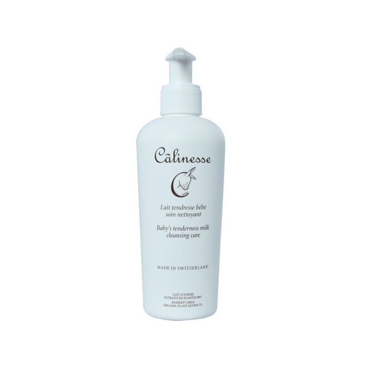 Lait Tendresse Bébé Bio, soin nettoyant au lait d'ânesse, 250ML Lait Tendresse Bébé Bio, soin nettoyant au lait d'ânesse, 250ML