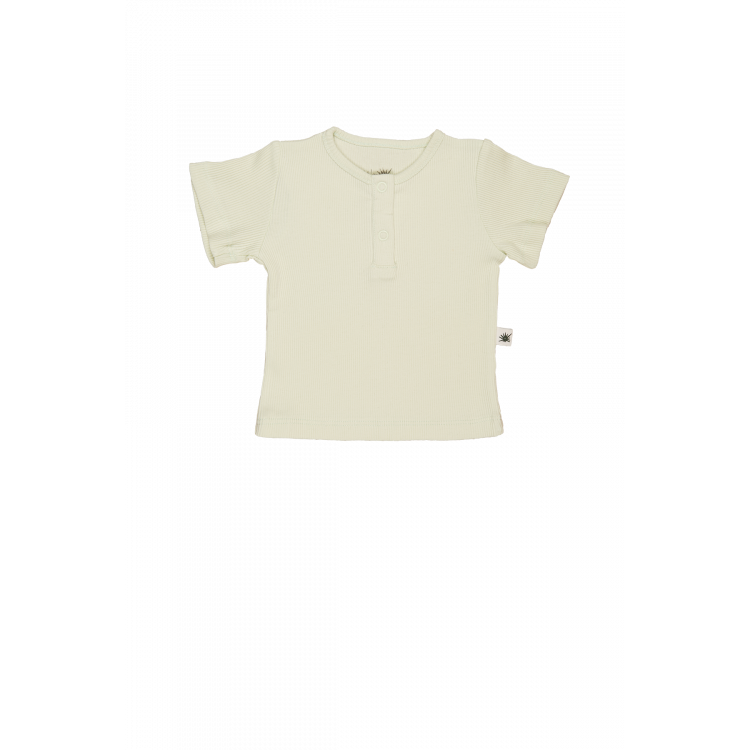 T-shirt côtelé manches courtes T-shirt côtelé manches courtes