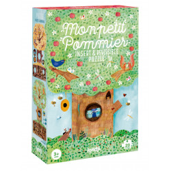 Puzzle réversible - Mon petit pommier