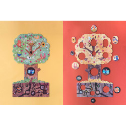 Puzzle réversible - Mon petit pommier