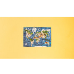 Puzzle de voyage 100 pièces - Discover the world