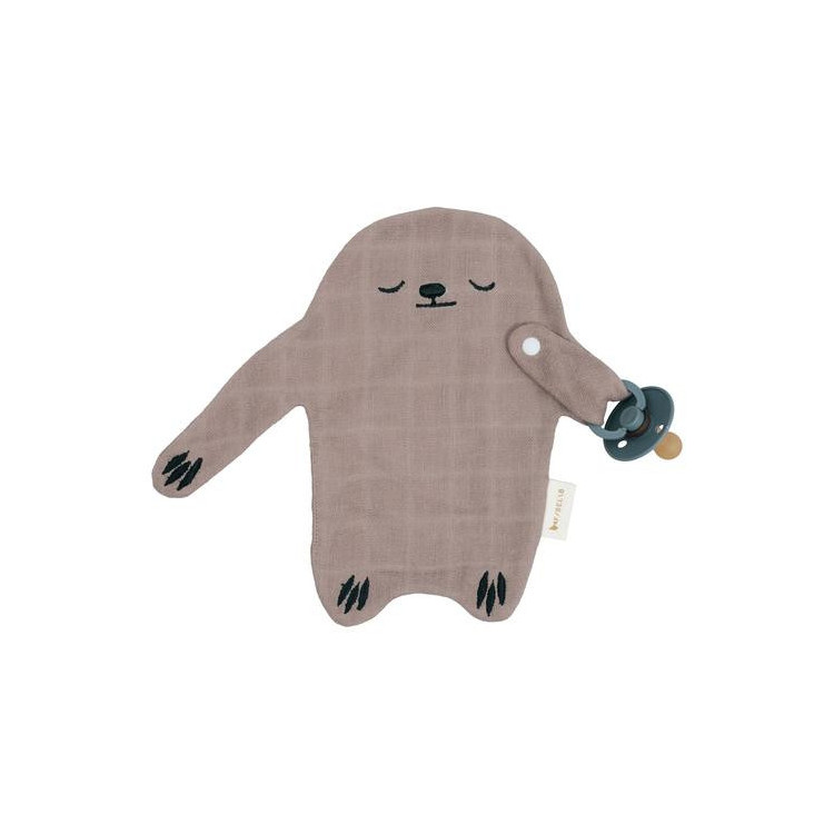 Doudou attache-tétine - Paresseux