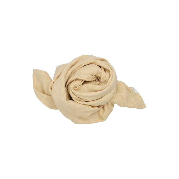 Lange d'emmaillotage 120x120cm - Jaune Lange d'emmaillotage 120x120cm - Jaune