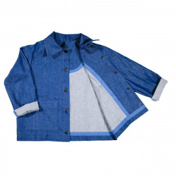 Veste en denim GOTS