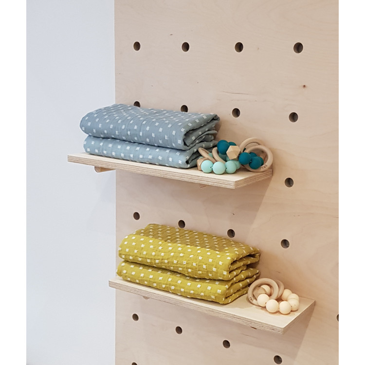 Lange en mousseline de coton bio GOTS Lange en mousseline de coton bio GOTS