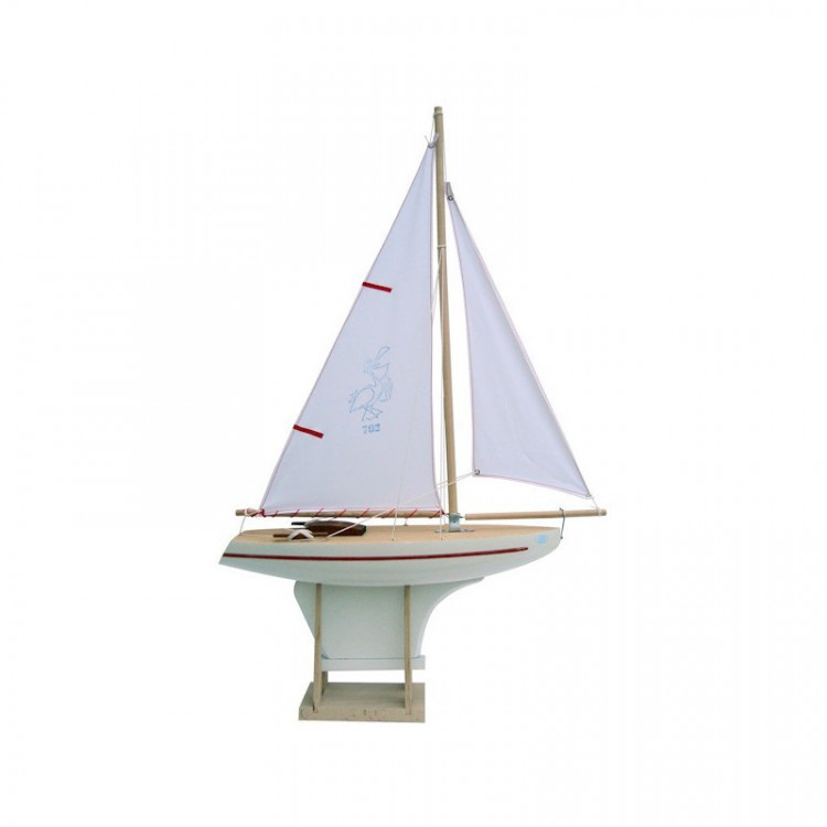 Voilier 40 cm à quille carrée - Modèle 702 Voilier 40 cm à quille carrée - Modèle 702