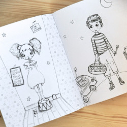 Cahier de coloriage - Il était une fois