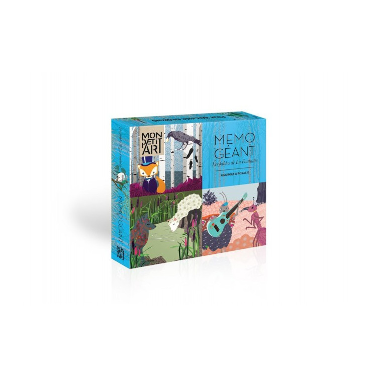 Mémo Géant - Les Fables de la Fontaine Mémo Géant - Les Fables de la Fontaine
