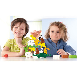 Pyramide d'animaux - jeu d'adresse
