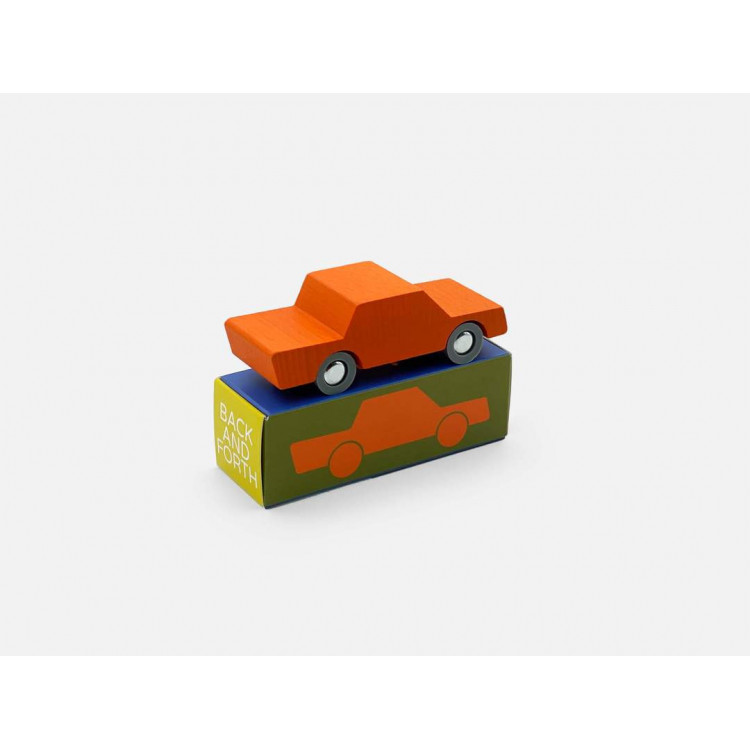 Voitur en bois "En avant / En Arrière"