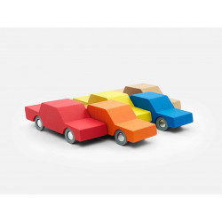 Voitur en bois "En avant / En Arrière"