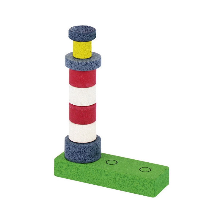 Jeu de patience phare en pierre - Goki Stone Jeu de patience phare en pierre - Goki Stone