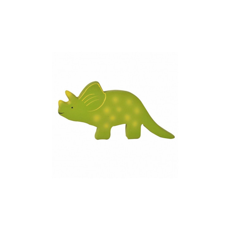 Dino en caoutchouc naturel - Tricératops